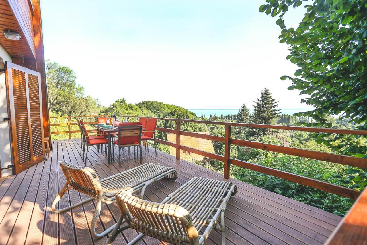 Villa Kamonkő Panoráma Kuckó Szigliget Esterno foto