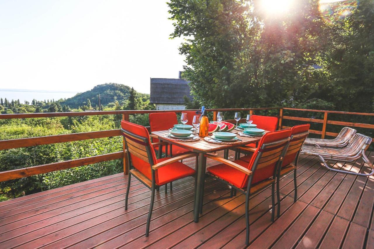 Villa Kamonkő Panoráma Kuckó Szigliget Esterno foto